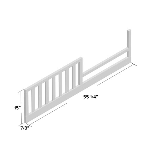 Bertini Vernay Toddler Bed Rail & Reviews Wayfair